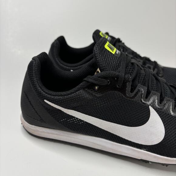Nike Zoom Rival D 10 Black/White-Volt spikes 907567-017 Women's Size 9 Medium - Picture 11 of 13
